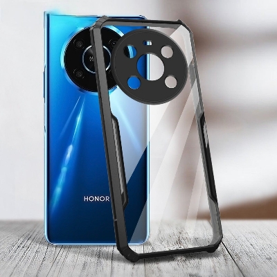 Picture of For Honor X9 Reinforced  Unique Shockproof Cushion Back Clear Hybrid Transparent Hard Cover Casing