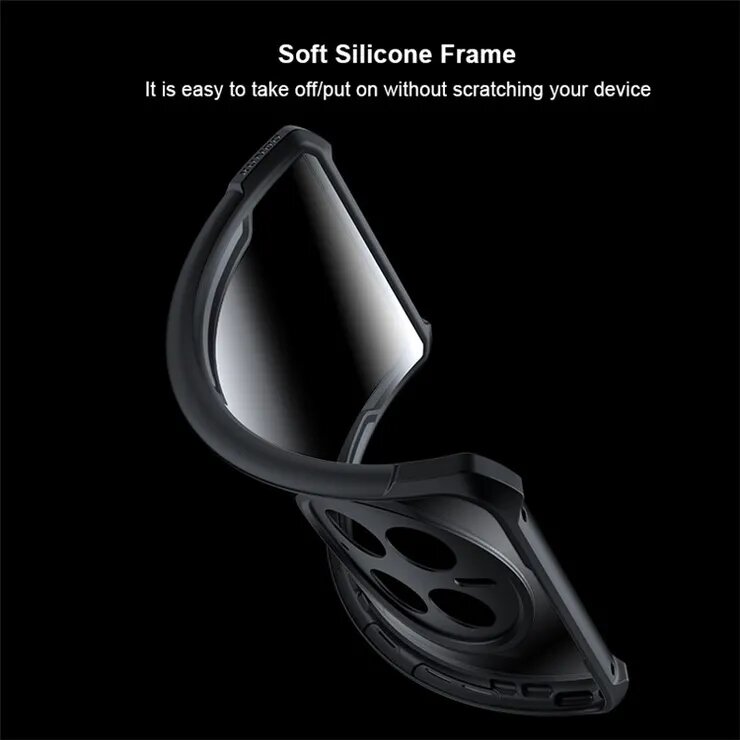 Picture of For Honor X9 Reinforced  Unique Shockproof Cushion Back Clear Hybrid Transparent Hard Cover Casing