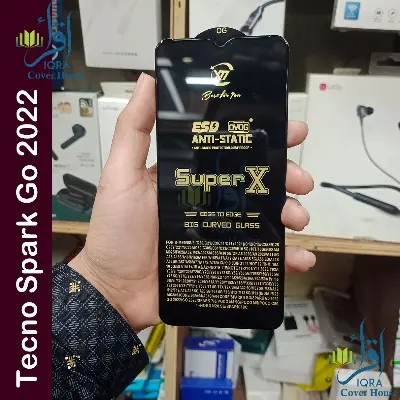 Picture of Super X For Tecno Spark Go 2022 Tempered Gorilla Glass Screen Protector