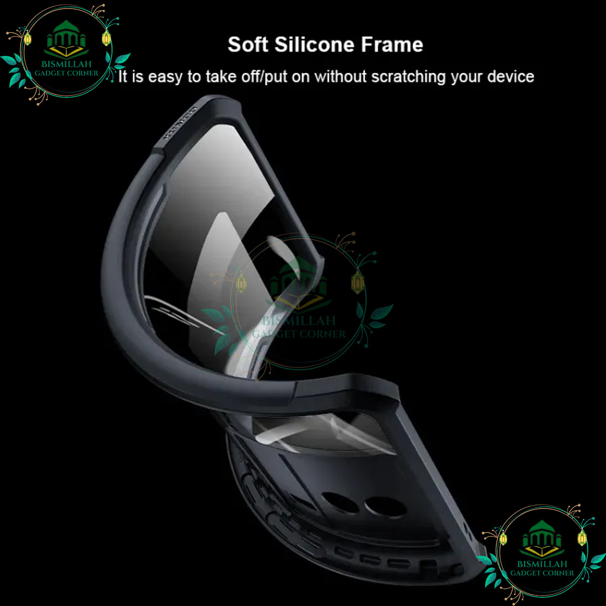 Picture of Xundd Back Cover for Oppo Reno 5 4G / Oppo Reno 5 5G Transparent Hybrid Hard PC Back Bumper