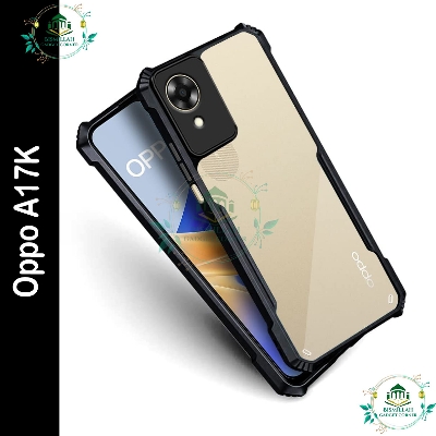 Picture of Xundd Back Cover for Oppo A17K Transparent Hybrid Hard PC Back Bumper