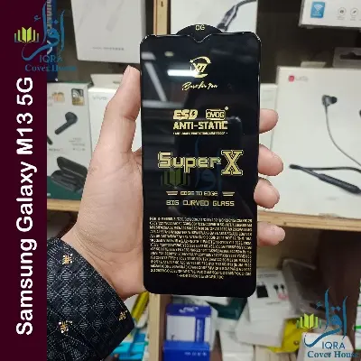 Picture of Super X For Samsung Galaxy M13 5G Tempered Gorilla Glass Screen Protector