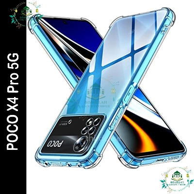 Picture of Transparent back cover For Xiaomi Poco X4 Pro 5G Luxury transparent Protect Back Cover Soft Case