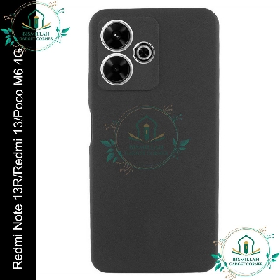 Picture of Premium Liquid Silicone Phone case for Xiaomi Redmi 13 / Xiaomi Redmi Note 13R / Xiaomi Poco M6 4G Liquid Silicon Mobile Back Case Soft Silicone Phone Cover