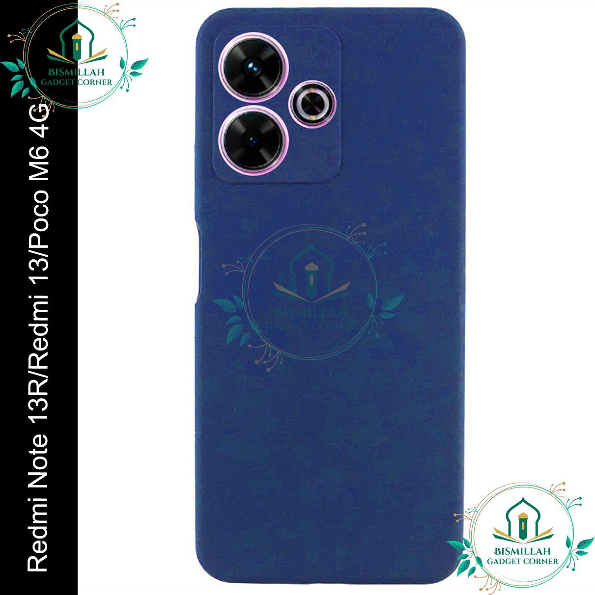 Picture of Premium Liquid Silicone Phone case for Xiaomi Redmi 13 / Xiaomi Redmi Note 13R / Xiaomi Poco M6 4G Liquid Silicon Mobile Back Case Soft Silicone Phone Cover