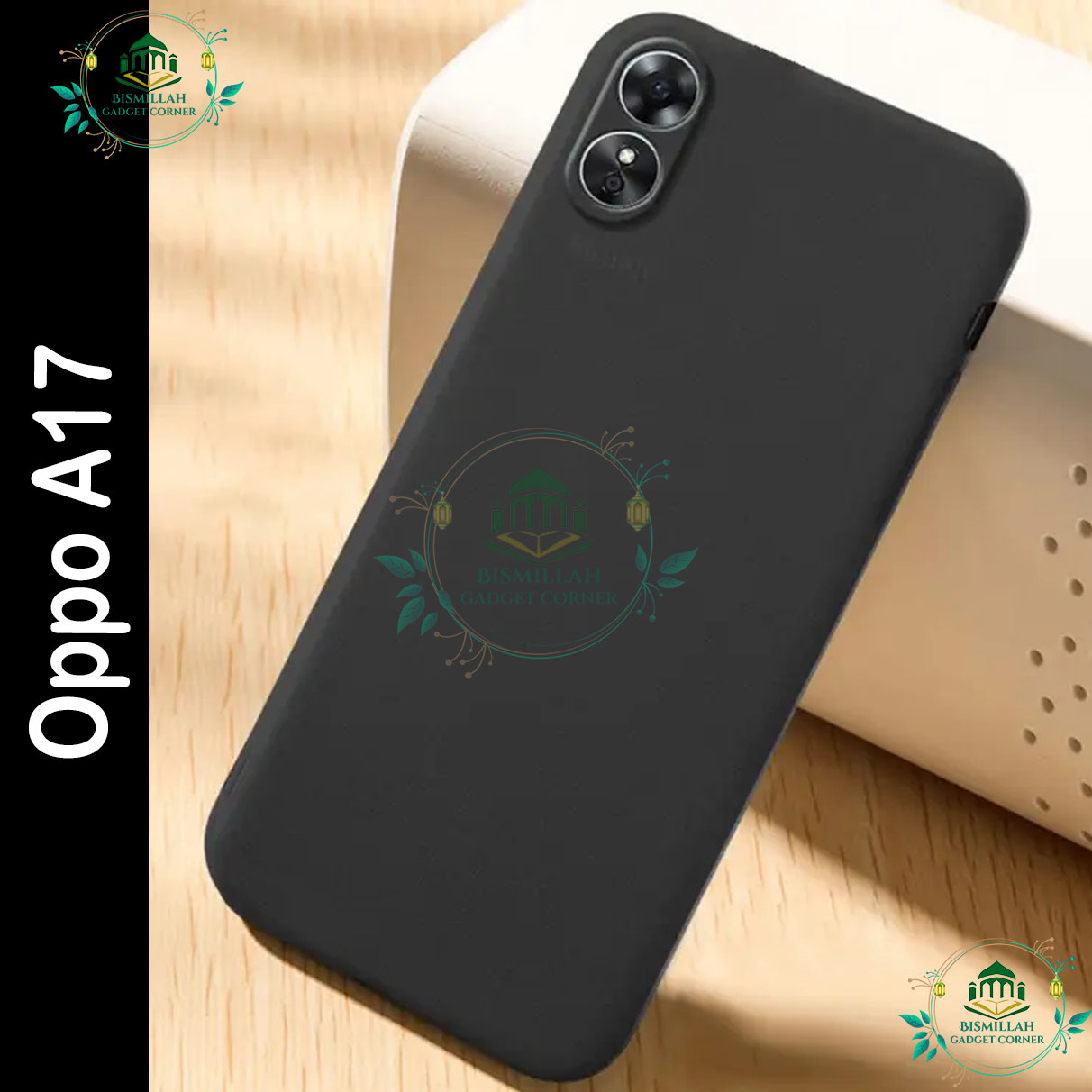 Picture of Premium Liquid Silicone Phone case for Oppo A17 Liquid Silicon Mobile Back Case Soft Silicone Phone Cover