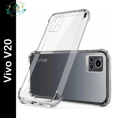 Picture of Transparent back cover For Vivo V20 Luxury transparent Protect Back Cover Soft Case