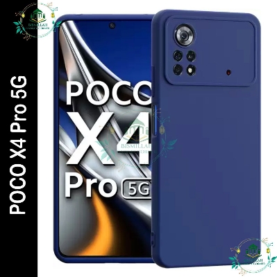 Picture of Premium Liquid Silicone Phone case for Xiaomi Poco X4 Pro 5G Liquid Silicon Mobile Back Case Soft Silicone Phone Cover