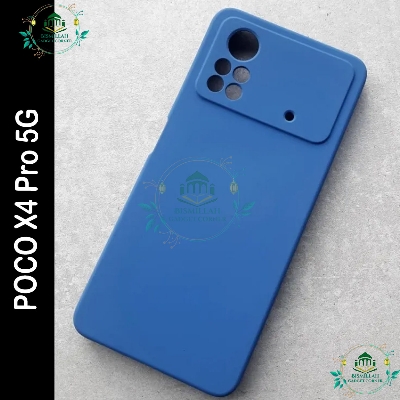 Picture of Premium Liquid Silicone Phone case for Xiaomi Poco X4 Pro 5G Liquid Silicon Mobile Back Case Soft Silicone Phone Cover