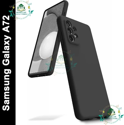 Picture of Premium Liquid Silicone Phone case for Samsung Galaxy A72 4G/5G Liquid Silicon Mobile Back Case Soft Silicone Phone Cover