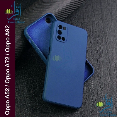 Picture of Premium Liquid Silicone Phone case for Oppo A52 / Oppo A72 / Oppo A92 Liquid Silicon Mobile Back Case Soft Silicone Phone Cover