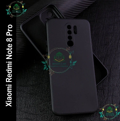 Picture of Premium Liquid Silicone Phone case for Xiaomi Redmi Note 8 Pro Liquid Silicon Mobile Back Case Soft Silicone Phone Cover