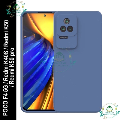 Picture of Premium Liquid Silicone Phone case for Xiaomi Poco F4 5G / Redmi K40S / Redmi K50 5G / Redmi K50 Pro Liquid Silicon Mobile Back Case Soft Silicone Phone Cover