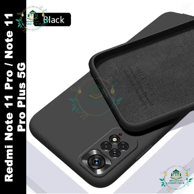 Picture of Premium Liquid Silicone Phone case for Xiaomi Redmi Note 11 pro / Xiaomi Redmi Note 11 pro plus 5G Liquid Silicon Mobile Back Case Soft Silicone Phone Cover