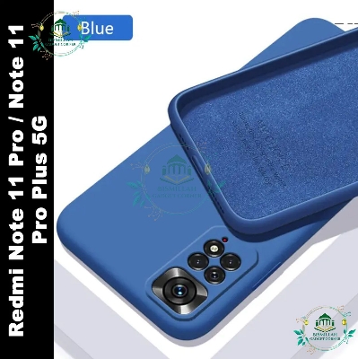 Picture of Premium Liquid Silicone Phone case for Xiaomi Redmi Note 11 pro / Xiaomi Redmi Note 11 pro plus 5G Liquid Silicon Mobile Back Case Soft Silicone Phone Cover