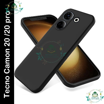 Picture of Premium Liquid Silicone Phone case for Tecno Camon 20 / Tecno Camon 20 Pro Liquid Silicon Mobile Back Case Soft Silicone Phone Cover