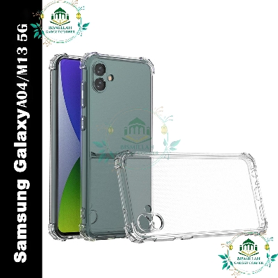 Picture of Transparent back cover For Samsung Galaxy A04 4G / Samsung Galaxy M13 5G Luxury transparent Protect Back Cover Soft Case