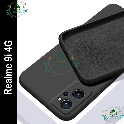 Picture of Premium Liquid Silicone Phone case for Realme 9i 4G Liquid Silicon Mobile Back Case Soft Silicone Phone Cover