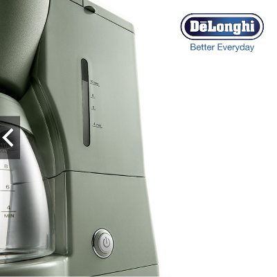 Picture of De'Longhi ICMX210.GR Argento Flora Drip Filter Coffee Maker