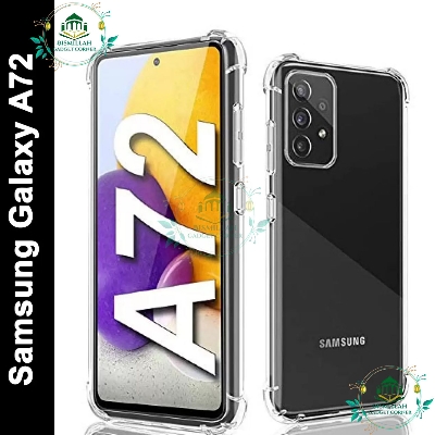 Picture of Transparent back cover For Samsung Galaxy A72 4G/5G Luxury transparent Protect Back Cover Soft Case