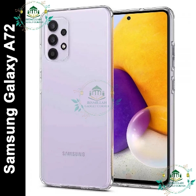 Picture of Transparent back cover For Samsung Galaxy A72 4G/5G Luxury transparent Protect Back Cover Soft Case