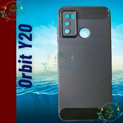 Picture of Highlighting cutting-edge - For Walton Orbit Y20 Carbon Fiber - Camera Protection Soft Mobile Back Cover - Durable Choice