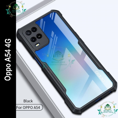 Picture of Xundd Back Cover for Oppo A54 4G Transparent Hybrid Hard PC Back Bumper