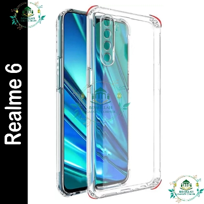 Picture of Transparent back cover For Realme 6 Luxury transparent Protect Back Cover Soft Case