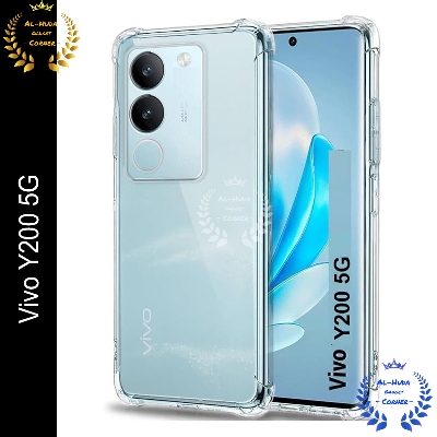 Picture of Transparent back cover For ViVo Y200 5G Luxury transparent Protect Back Cover Soft Case