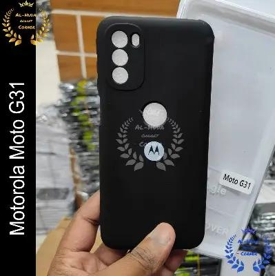 Picture of Premium Liquid Silicone Phone case for Motorola Moto G31 Liquid Silicon Mobile Back Case Soft Silicone Phone Cover