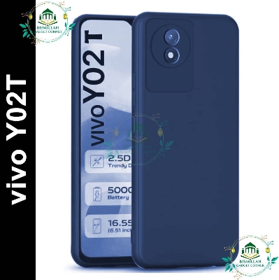 Picture of Premium Liquid Silicone Phone case for Vivo Y02T Liquid Silicon Mobile Back Case Soft Silicone Phone Cover