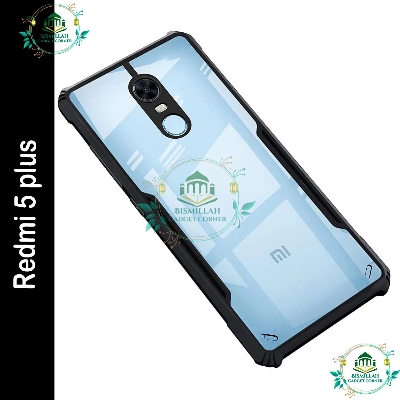 Picture of Xundd Back Cover for Redmi 5 Plus / Redmi 5+ Transparent Hybrid Hard PC Back Bumper