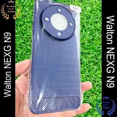 Picture of Spigen cover For Walton NEXG N9 Carbon Fiber Back cover Soft Slim Fashion Non-Slip Protective Carbon Fiber Phone Case