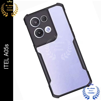 Picture of Xundd Back Cover for ITEL A05s Transparent Hybrid Hard PC Back Bumper