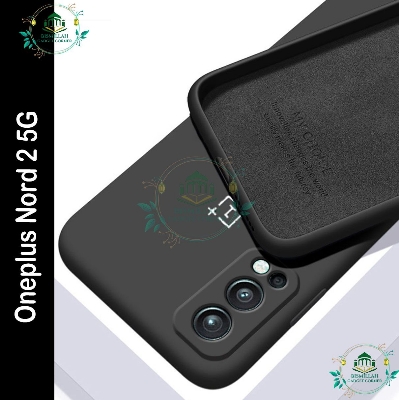 Picture of Premium Liquid Silicone Phone case for Oneplus Nord 2 5G / 1+ Nord 2 5G Case Soft Sandstone Slim Cover Liquid Silicone Case With Logo For Oneplus Nord2 Back Cover Case