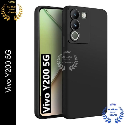 Picture of Premium Liquid Silicone Phone case for ViVo Y200 5G Liquid Silicon Mobile Back Case Soft Silicone Phone Cover