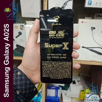 Picture of Super X For Samsung Galaxy A02s Tempered Gorilla Glass Screen Protector