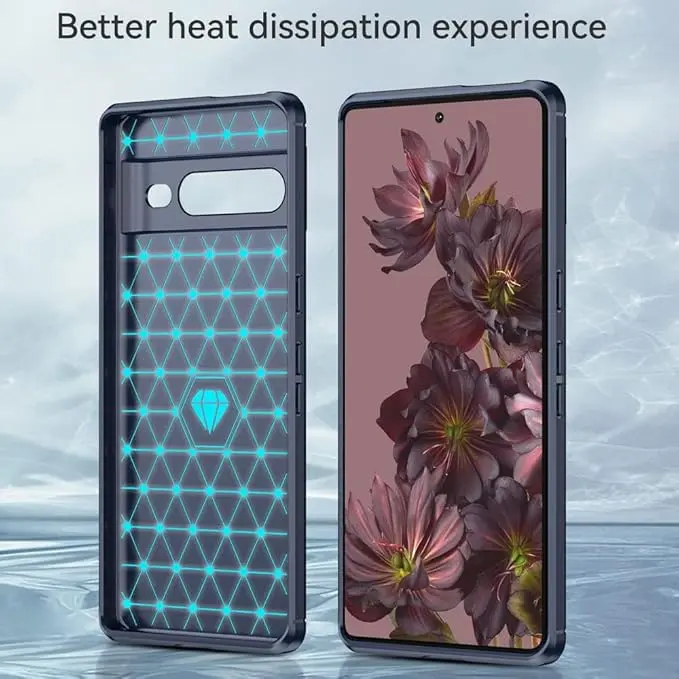 Picture of Spigen cover For Walton Primo RX8 Carbon Fiber Back cover Soft Slim Fashion Non-Slip Protective Carbon Fiber Phone Case
