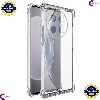 Picture of Transparent Back Clear Cover case + Xundd Protective Cover + Silicone Back Cover With Camera Protection Specially Designed For Vivo X90 PRO 5G Back Cover.