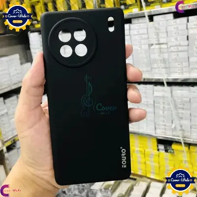 Picture of Transparent Back Clear Cover case + Xundd Protective Cover + Silicone Back Cover With Camera Protection Specially Designed For Vivo X90 5G Back Cover.