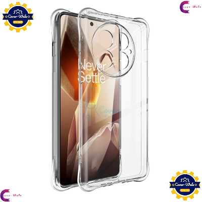 Picture of Transparent Back Clear Cover case + Xundd Protective Cover + Silicone Back Cover With Camera Protection Specially Designed For OnePlus 13 / 1+ 13 Back Cover.