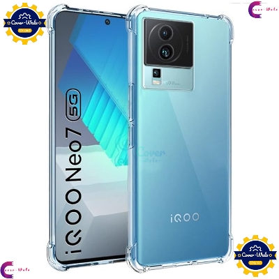 Picture of Transparent Back Clear Cover case + Xundd Protective Cover + Silicone Back Cover With Camera Protection Specially Designed For vivo iQOO Neo 7 5G / vivo iQOO Neo 7 PRO 5G Back Cover.