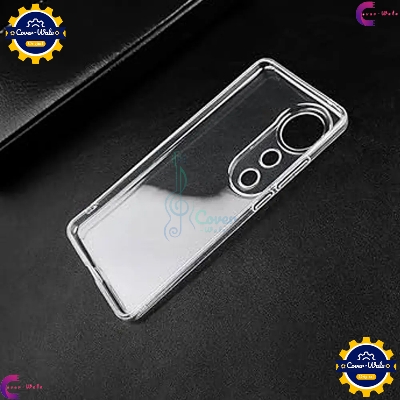 Picture of Transparent Back Clear Cover case + Xundd Protective Cover + Silicone Back Cover With Camera Protection Specially Designed For Vivo V40E 5G / iQOO Z9s 5G Back Cover.
