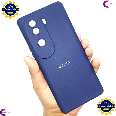 Picture of Transparent Back Clear Cover case + Xundd Protective Cover + Silicone Back Cover With Camera Protection Specially Designed For Vivo V40E 5G / iQOO Z9s 5G Back Cover.