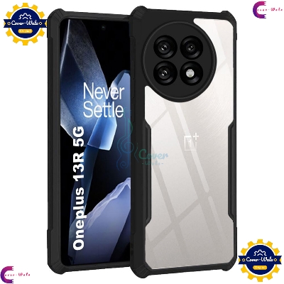 Picture of Transparent Back Clear Cover case + Xundd Protective Cover + Silicone Back Cover With Camera Protection Specially Designed For OnePlus Ace 5 / OnePlus Ace 5 Pro / OnePlus 13R / 1+13R Back Cover.