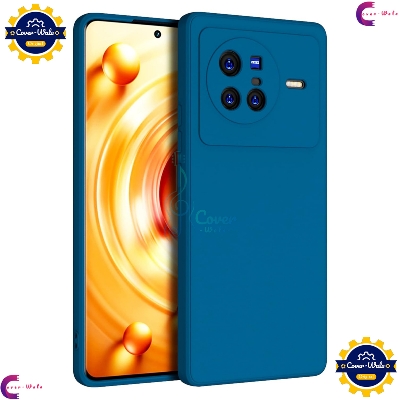 Picture of Transparent Back Clear Cover case + Xundd Protective Cover + Silicone Back Cover With Camera Protection Specially Designed For Vivo X80 5G Back Cover.