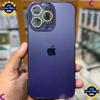 Picture of AG Frosted Glass Silicone Case For iPhone 13 / iPhone 13 Pro / iPhone 13 Pro Max / iPhone 14 / iPhone 14 Pro / iPhone 14 Pro Max / iPhone 15 / iPhone 15 Pro / iPhone 15 Pro Max / iPhone 16 / iPhone 16 Pro / iPhone16 Pro Max