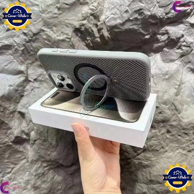 Picture of Carbon Fiber Magnetic Holder Phone Cases / Back Cover For iPhone 13 / iPhone 13 Pro / iPhone 13 Pro Max / iPhone 14 / iPhone 14 Pro / iPhone 14 Pro Max / iPhone 15 / iPhone 15 Pro / iPhone 15 Pro Max / iPhone 16 / iPhone 16 Pro / iPhone16 Pro Max