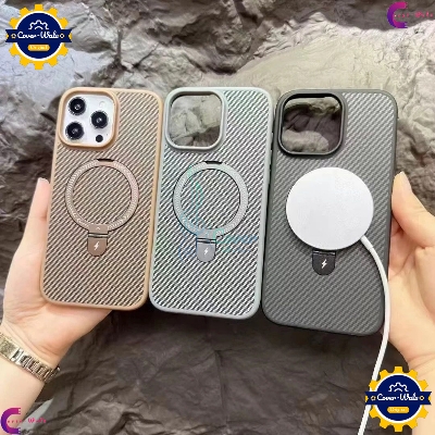 Picture of Carbon Fiber Magnetic Holder Phone Cases / Back Cover For iPhone 13 / iPhone 13 Pro / iPhone 13 Pro Max / iPhone 14 / iPhone 14 Pro / iPhone 14 Pro Max / iPhone 15 / iPhone 15 Pro / iPhone 15 Pro Max / iPhone 16 / iPhone 16 Pro / iPhone16 Pro Max