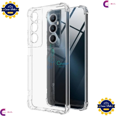 Picture of Transparent Back Clear Cover case + Xundd Protective Cover + Silicone Back Cover With Camera Protection Specially Designed For Realme C75 4G Back Cover.